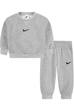 Nike Sweatsæt - Sweatshirt/Sweatpants - Dark Grey Heather