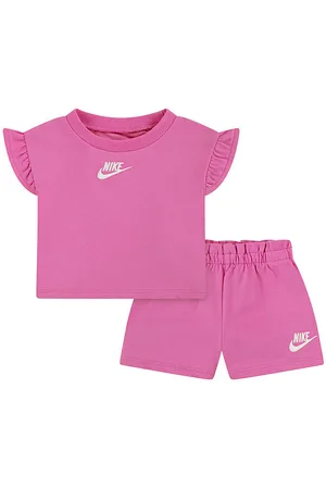 Nike Shortssæt - Top/Shorts - Playful Pink