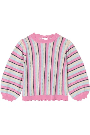 Fliink Bluse - Strik - Bowie Stripe - Sandshell Multi