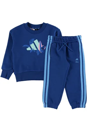 adidas Sweatsæt - Stitch - LK DY LS JOG - DMARIN/SEF