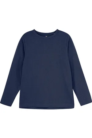 EN FANT Bluse - Rib - Indigo Blue
