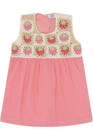 Hust and Claire Kjole - HCKria - Strawberry Crochet/Blushing