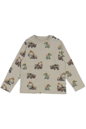 Minymo Bluse - Beige Melange