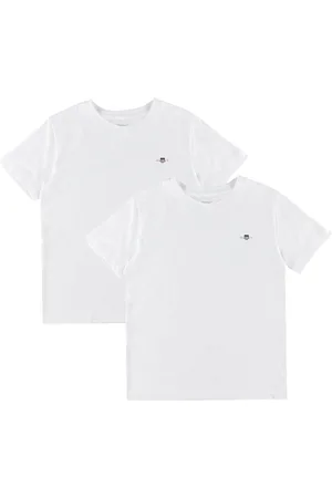 GANT T-shirt - 2-pak - Hvid