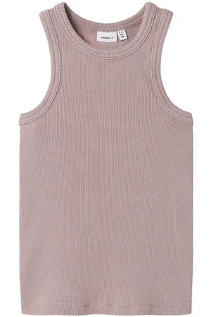 NAME IT Tanktop - Rib - NkfJalki - Purple Dove