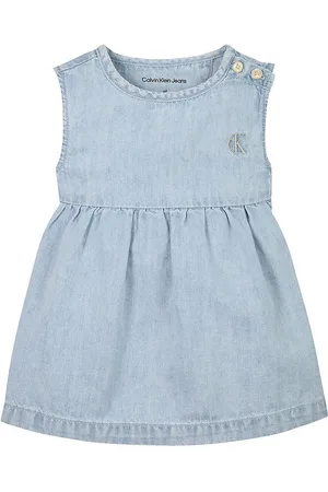 Calvin Klein Kjole - Denim - Light Serenity Blue