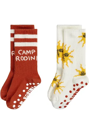 Mini Rodini Strømper - 2-pak - Sun - Multi