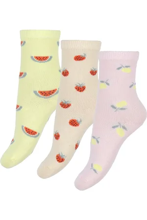 NAME IT Strømper - 3-pak - NmfHulli - Lemon Meringue/Ballerina/S