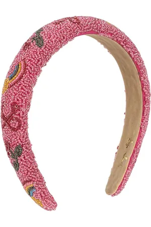 Konges Sløjd Hårbølje - Beaded - Bubblegum