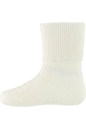 GoBabyGo GoBayby Skridsikre Strømper - Uld - Snowflake - - 17/19 - Strømper