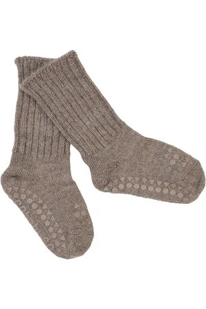 GoBabyGo Strømper - Strik - Alpaka - Walnut - - 17/19 - Strømper