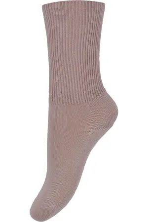 GoBabyGo Strømper - Non-Slip Socks - Alt Rose - - 17/19 - Strømper
