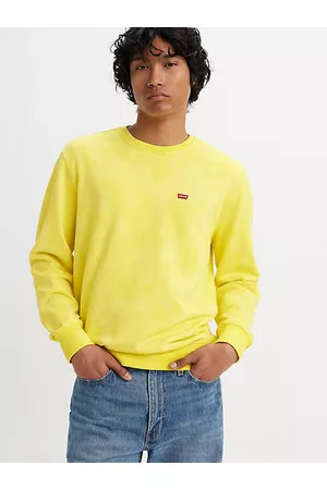 Levi's Mænd Sweatshirts - New Original sweatshirt med rund hals Gul