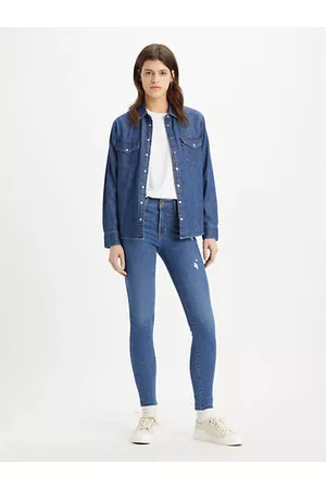 Levi's Kvinder Skinny - 310™ formende, super smalle jeans Blå