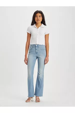 Levi's Kvinder Bootcut - 726™ High Rise Flare Jeans Blå