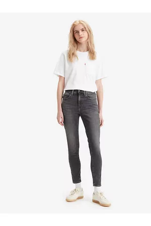Levi's Kvinder High waist - 721™ High Rise Skinny Jeans Sort