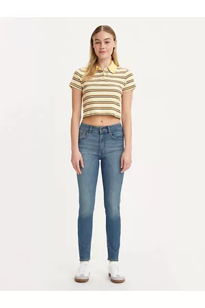 Levi's Kvinder High waist - 721™ High Rise Skinny Jeans Blå