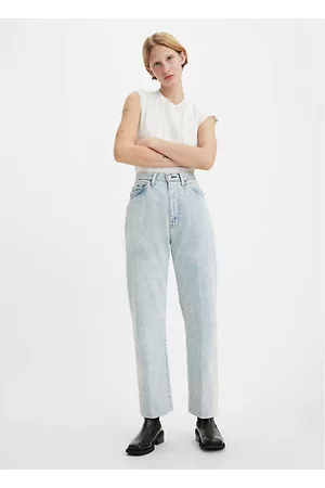 Levi's Kvinder Jeans - ® Vintage Clothing 1950s 701 Jeans Blå