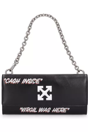 Off-White c/o Virgil Abloh Itney 1.4 Cash Inside Bag in Black