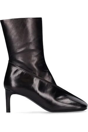 Jil Sander Kvinder Ankelstøvler - 65mm Tripon Leather Ankle Boots