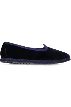 VIBI VENEZIA Cotton Velvet Loafers
