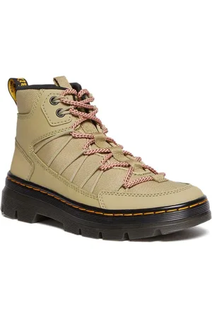 Dr. Martens 40mm Buwick Leather & Mesh Hiking Boots