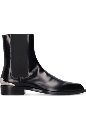 Jil Sander 20mm Leather Ankle Boots