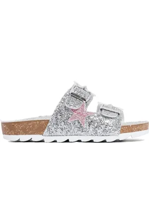 MONNALISA Piger Sandaler - Glittered Slide Sandals