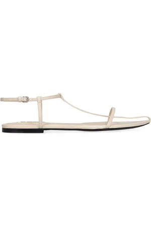 Jil Sander 10mm Leather T-bar Sandals