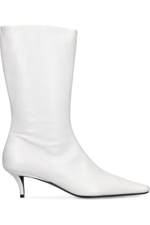 Jil Sander 50mm Leather Ankle Boots