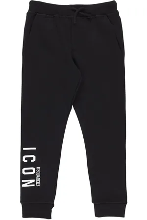 Dsquared2 Icon Logo Print Cotton Sweatpants
