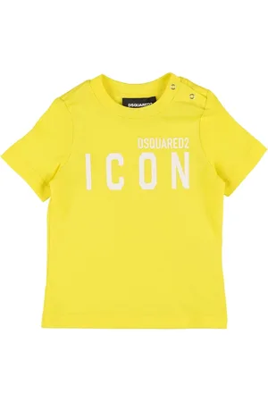 Dsquared2 Logo Print Cotton Jersey T-shirt