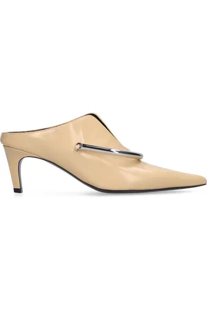Jil Sander Kvinder Tøffler - 60mm Leather Mules