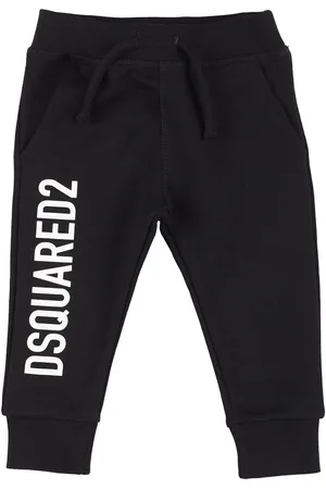 Dsquared2 Logo Print Cotton Sweatpants