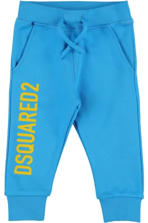 Dsquared2 Logo Print Cotton Sweatpants