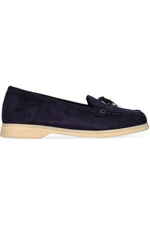 Loro Piana Piger Flade sko - Suede Loafers W/ Charms