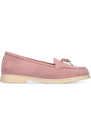 Loro Piana Piger Flade sko - Suede Loafers W/ Charms