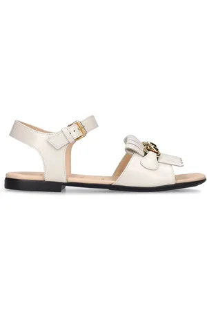 Gucci Leather Sandals With Horsebit