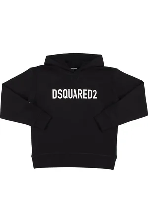 Dsquared2 Cotton Sweatshirt Hoodie W/ Logo