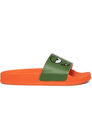 Stella McCartney Drenge Sandaler - Printed Rubber Slide Sandals