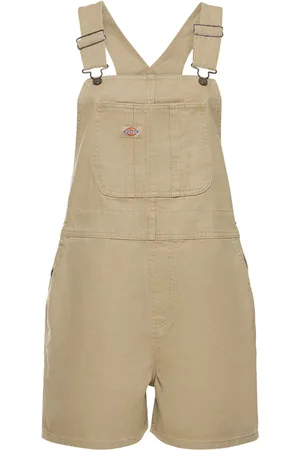 Dickies Kvinder Overalls - Duck Classic Canvas Short Overalls