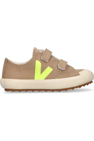 BONPOINT X VEJA Drenge Casual sko - Cotton Canvas Strap Sneakers