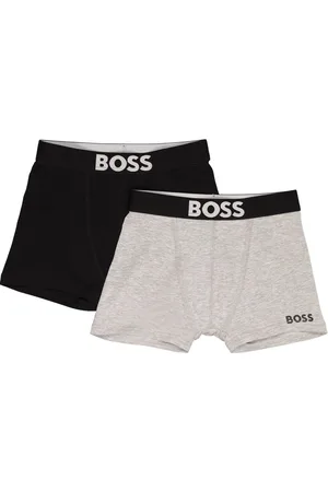 HUGO BOSS Drenge Underbukser - Set Of 2 Jersey Boxer Briefs W/ Logo