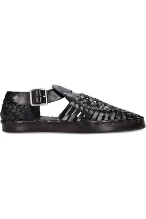 Jil Sander Kvinder Sandaler - 10mm Leather Flat Sandals