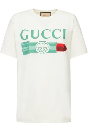 nyeste t-shirts kvinder fra Gucci | FASHIOLA.dk