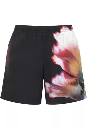 Alexander McQueen Mænd Badeshorts - Solarized Floral Print Swim Shorts