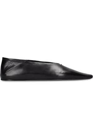 Jil Sander Kvinder Flade sko - 10mm Leather Flat Shoes