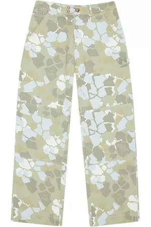 Objects IV Life Mænd Camouflage bukser - Camouflage Print Deadstock Cotton Pants