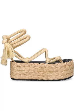 Isabel Marant Kvinder Espadrillos - 55mm Elif Canvas Espadrilles