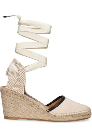 Isabel Marant 85mm Alfafi-gz Canvas & Rope Espadrilles